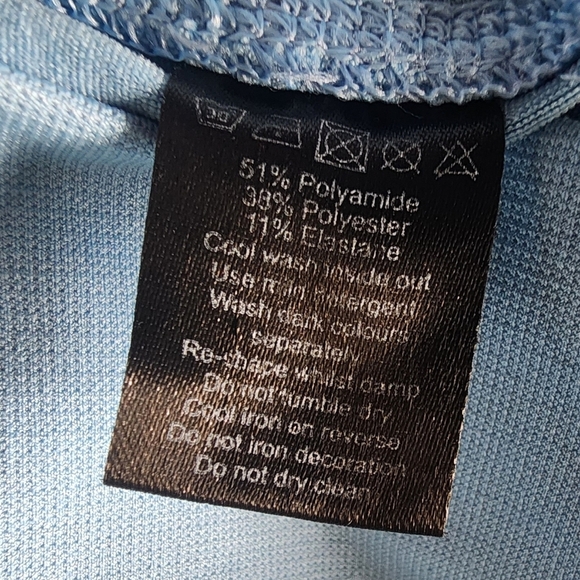 Alphalete Women High-Waisted OG Revival Compression Leggings Size Small Ice Blue - Picture 14 of 14